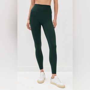 SET ACTIVE - Sportbody - Sycamore / Green Legging - High Rise - Size Small